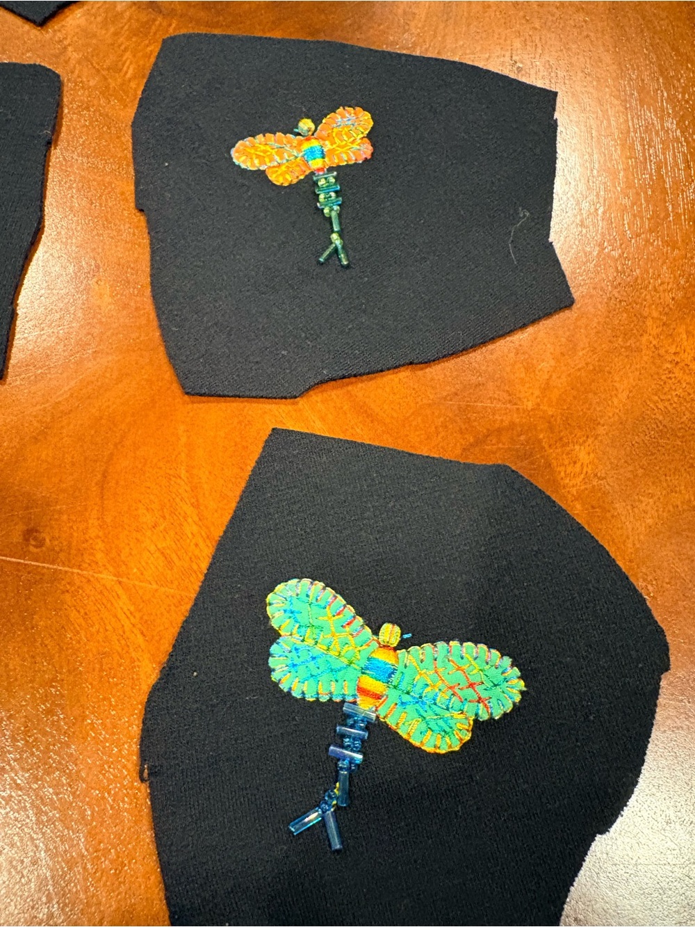 Crafters bundle Dragonfly Patch Accessory - Multicolor Embroidered (Set) - Picture 2 of 9